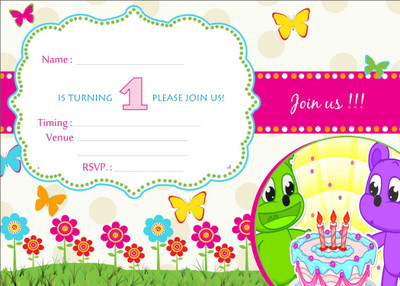

Power Plus Birthday Metallic card Invitations with Envelopes - Kids Birthday Party Invitations for Boys or Girls (25 Count) BIC-130 Invitation Card(Multicolor, Pack of 25)
