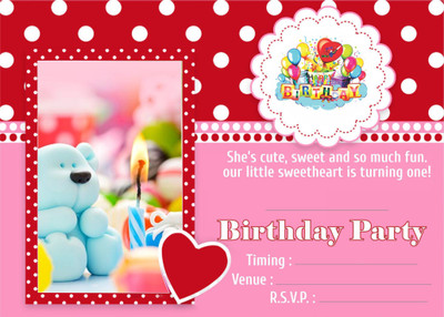 

Power Plus Birthday Metallic card Invitations with Envelopes - Kids Birthday Party Invitations for Boys or Girls (25 Count) BIC-123 Invitation Card(Multicolor, Pack of 25)