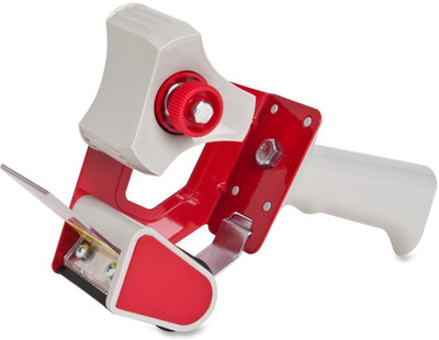 

Blue Birds SINGLE SIDED HANDHELD DISPENSER TAPE DISPENSER (Manual)(Set of 1, Red, White)