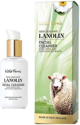 

WILD FERNS Lanolin Facial_Cleanser with Apple & Olive Leaf 140ml(140 ml)