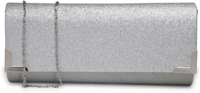 

London Rag Party Silver Clutch