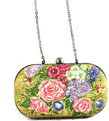 

halfmoon Party Multicolor Clutch