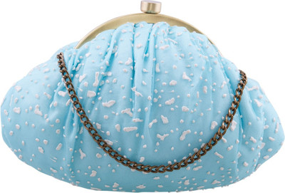 

TARUSA Casual Blue Clutch
