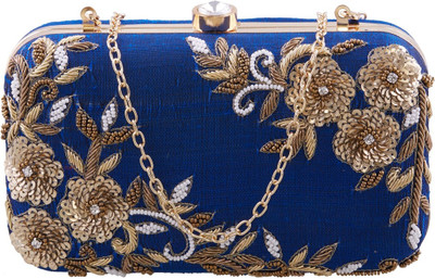 

TARUSA Casual Blue Clutch