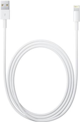 Shopizone USCH1 Lightning Cable(iPhone, iPad, iPod, White, Sync and Charge Cable)