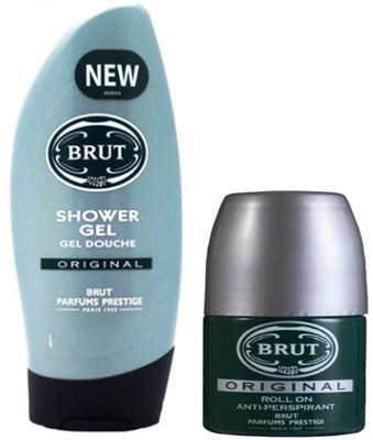 

Brut Orginial Shower Gel + Roll On Deodorant Roll-on - For Men(250 ml, Pack of 2)