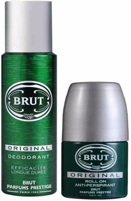 

Brut Original Deodorant+ Roll On Deodorant Roll-on - For Men(250 ml, Pack of 2)