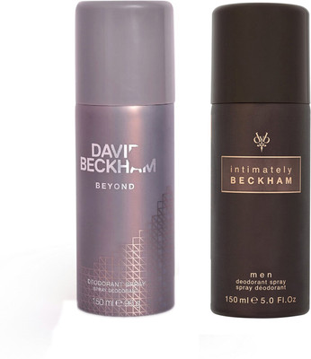 

David Beckham Intmately+Byond Deodorant Spray - For Men(300 ml, Pack of 2)