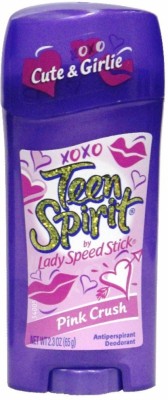 LADY SPEED STICK Teen Spirit Pink Crush Deodorant Stick  -  For Women(65 g)