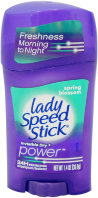

Lady Speed Stick Invislble Dry Power Spring Blossom Deodorant Stick - For Women(39.6 g)