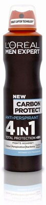 

L'Oreal Paris Paris Men Expert Carbon Protect Anti-Perspirant Deodorant Spray Deodorant Spray - For Men(150 ml)