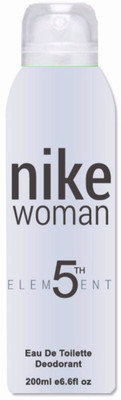 

Nike 5th Element Eau De Toilette Deodorant for Woman Deodorant Spray - For Women(200 ml)
