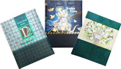 

PBC International Regular Diary(Executive Diary 2018, Green, Pack of 3)