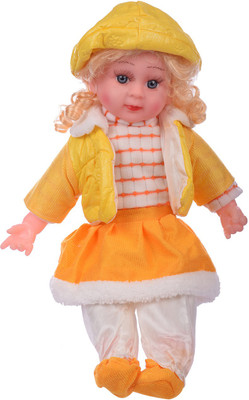 

Aarushi Baby Doll Stuffed Toy Girl Doll (Yellow)(Yellow)