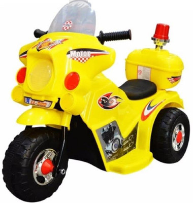 Taaza Garam Bike Battery Operated Ride On(Yellow)