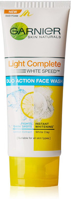 

Garnier light complete duo action Face Wash(100 g)