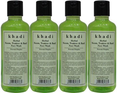 

Khadi Herbal Neem, Teatree & Basil Face Wash(840 ml)