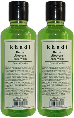 

Khadi Herbal Aloevera Face Wash(420 ml)