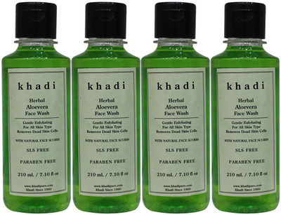 

Khadi Herbal Aloevera Face Wash SLS-Paraben Free Face Wash(840 ml)