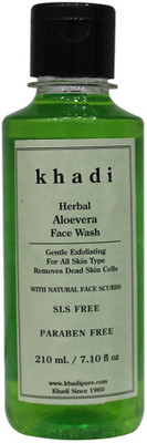 

Khadi Herbal Aloevera Face Wash SLS-Paraben Free Face Wash(210 ml)
