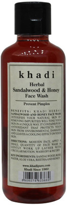 

Khadi Herbal Sandalwood & Honey Face Wash(210 ml)