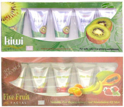 

My Aroma Kiwi Five Fruit Tube Facial Kit 480 g(Set of 2)