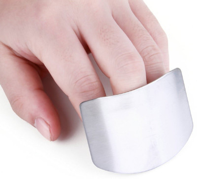 

Bruzone Stainless Steel Finger Guard(6 cm Pack of 1)
