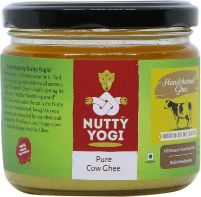 

Nutty Yogi Pure Cow Ghee Ghee 250 g Glass Bottle