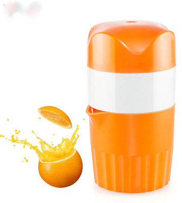 

Bluzon Stylish Fruits Manual ABS Plastic Hand Juicer(Orange Pack of 1)