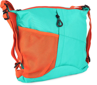 

Fastrack Sling Bag(Green, Orange)