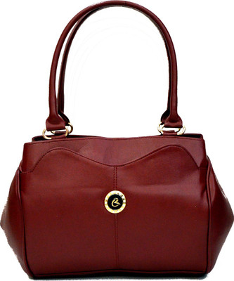 

AGINOS Hand-held Bag(Maroon)