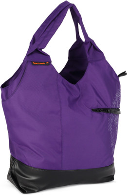 Fastrack Sling Bag(Purple, Black), Black;purple