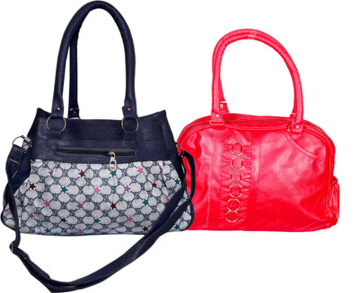 

RB FASHION Sling Bag(Red, Black), Black;red