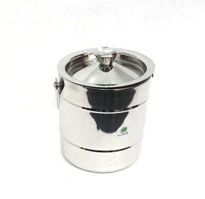 

Graminheet Fancy Look Stainless Steel Ice Bucket(Steel 1.5 L)