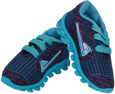 

HOT-X Boys & Girls Slip on Casual Boots(Light Blue, Sky blue