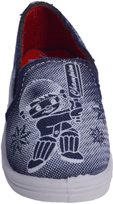 HOT-X Boys & Girls Slip on Loafers(Light Blue