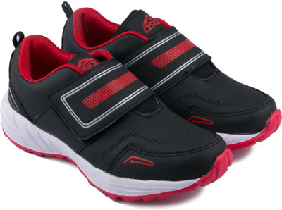 

Asian Boys Velcro Running Shoes(Red