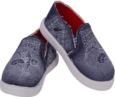 

HOT-X Boys & Girls Slip on Loafers(Light Blue