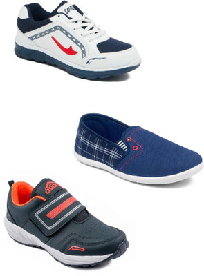 

Asian Boys Lace Running Shoes(Multicolor