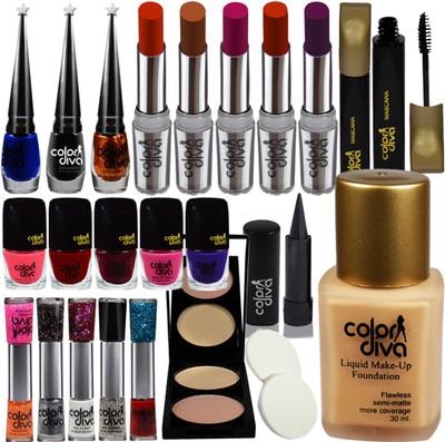 

Color Diva Festive Speciality Exciting Deal Combo Makeup Sets(Pack of 22)