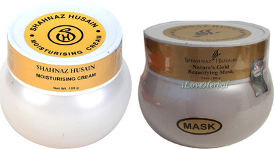 

Shahnaz Husain Gold Plus Moisturising Cream + Beautifying Mask(380 g)