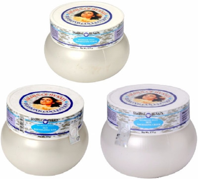 Shahnaz Husain Diamond Plus Skin Rejuvenating Mask + Nourshing Cream + Exfoliating Scrub(625 g)
