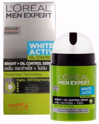 

L'Oreal Paris Men Expert White Activ Oil Control Moisturiser(50 ml)
