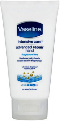 

Vaseline Intensive Care Fragrance Free Advanced Repair Hand Cream(75 ml)