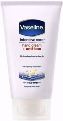 

Vaseline Intensive Care + Anti-bac Deeply Moisturises Hand Cream(75 ml)