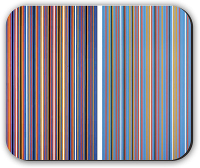 

Fantaboy Stripe Multi Printed Mousepad(Multicolor)