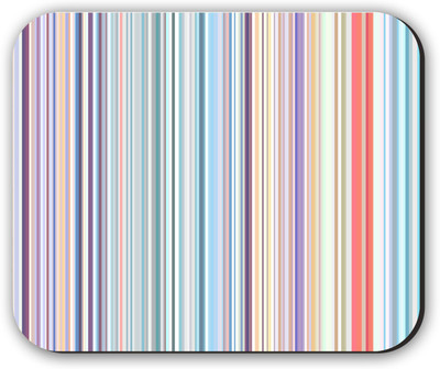 

Fantaboy Strip Lite Printed Mousepad(Multicolor)