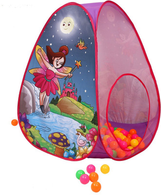 

PP Infinity Net House for outdoor play(Multicolor)