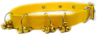 

Sollar's Ringing Bells Dog Everyday Collar(, Yellow