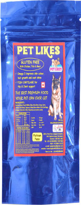 PET LIKES Platinum Puppy Chicken, Fish, Meat 100 g Dry Dog Food